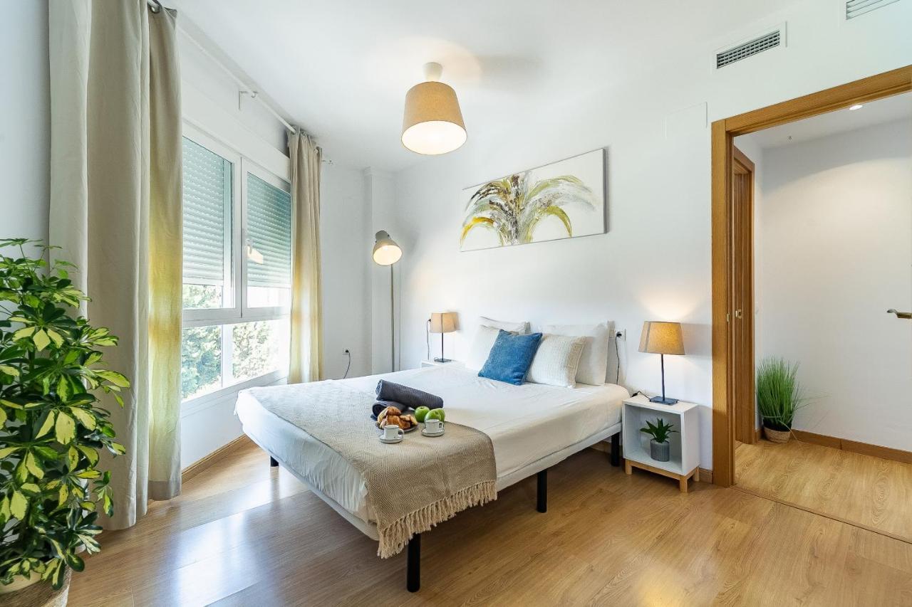 Modern Beach Apartment Valparaiso With Parking Málaga Buitenkant foto